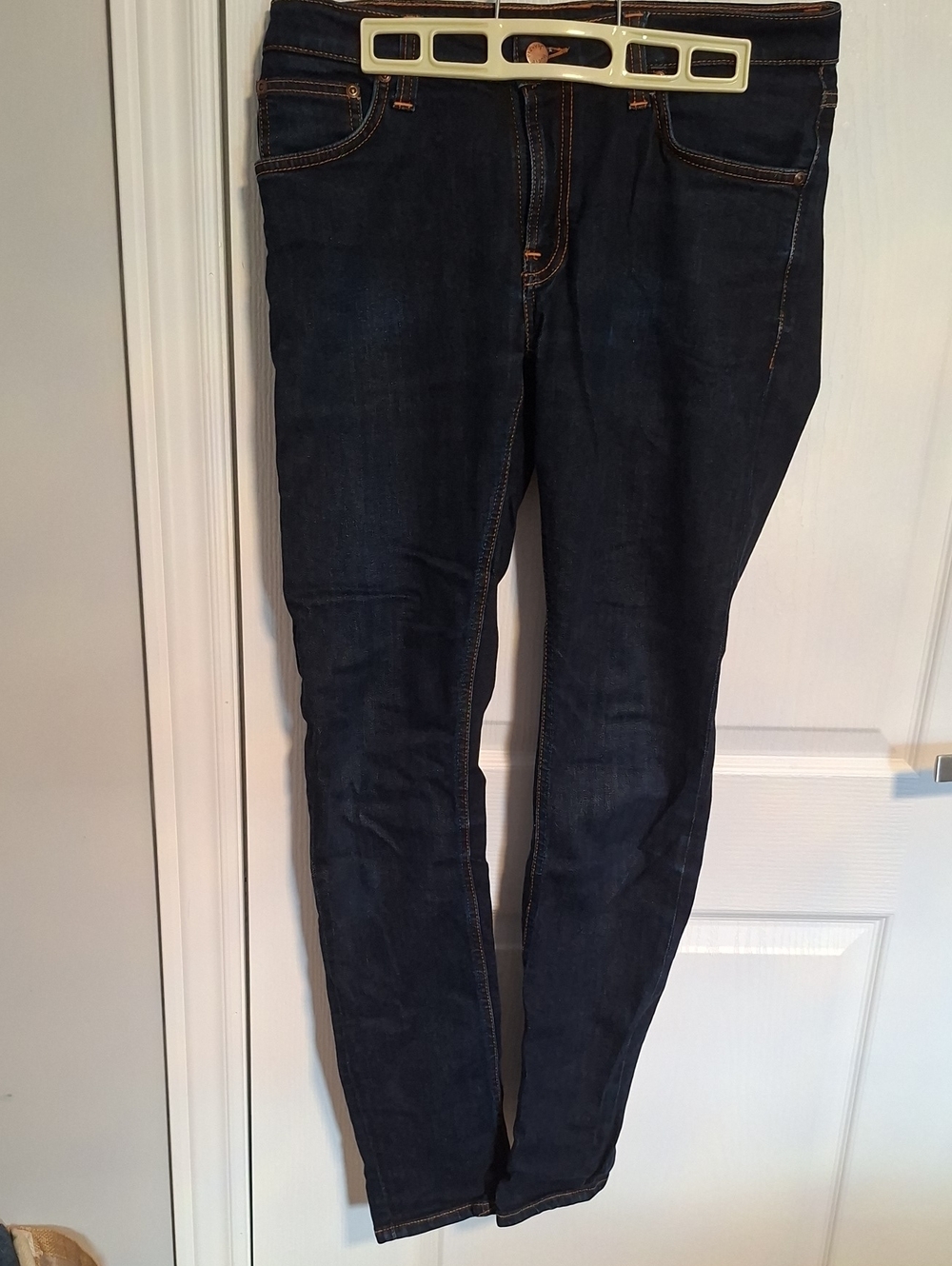 Nudie Jeans Dark Blue Skinny Denim